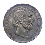 OLANDA - Olanda - 2 1/2 Gulden 1870 - Ag