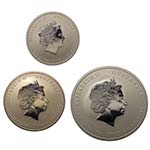 AUSTRALIA  - Set 3 monete Ag composto da: 50 ... 