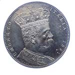Umberto I (1890-1896) Tallero o 5 Lire 1891 ... 