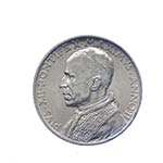 Vaticano - Pio XII(1939-1958) 5 Lire 1940 ... 