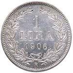 1 Lira 1906 - Ag