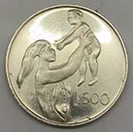 500 Lire 1972 Ø   