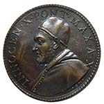 Innocenzo X (1644-1655) Medaglia anno X  ... 