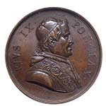 Pio IX (1846-1878) Medaglia s.d. Claves ... 