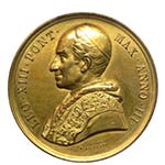 Leone XIII (1878-1903) Medaglia anno III ... 