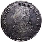 Carlo Emanuele IV (1796-1800) 1/2 Scudo 1799 ... 