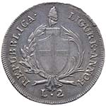 Genova - Repubblica Ligure - 2 Lire 1798 ... 