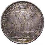 Vecchia Monetazione (1864-1938) 20 Lire 1933 ... 