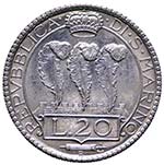 Vecchia Monetazione (1864-1938) 20 Lire 1935 ... 