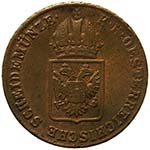 Austria - Ein Kreuzer 1816 A - Cu gr.8,26 