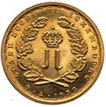 Lussemburgo - 20 Franchi 1953 - Royal ... 