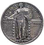 1/4 di Dollaro 1927 - Ag 