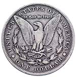 1 Dollaro Morgan 1879 Philadelphia - Ag