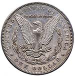 1 Dollaro Morgan 1890 Philadelphia - Ag