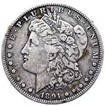 1 Dollaro Morgan 1891 ... 