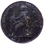 Inghilterra Half Penny 1791 - Ae gr.12,60  ... 