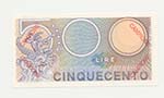 Banconota - Repubblica Italiana - 500 Lire ... 