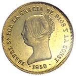 Spagna - Isabella II (1833-1868) 100 Reales ... 