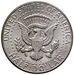 1/2 Dollaro Kennedy 1964 - Ag 