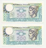 Lotto n.2 Banconote : ... 