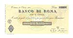 Banco di Roma - 100 Lire ... 