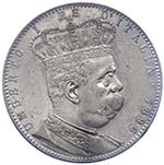 Eritrea - Umberto I (1890-1896) Tallero o 5 ... 