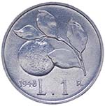 1 Lira Arancia 1948 - Italma 