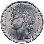 100 Lire Minerva 1963