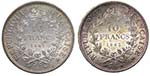Francia  - Lotto n.2 monete: 5 Francs 1965 ... 