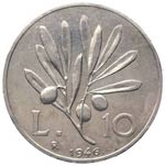 1946-2001 - 10 Lire Ulivo 1946 - RARA - ... 