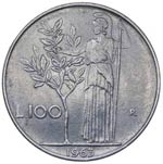 1946-2001 - 100 lire Minerva 1963 - Al