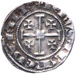 Cipro  - Enrico II (1310-1324) Grosso - Ag 
