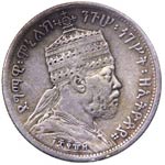 Etiopia  - Menelik II ... 