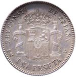 Spagna - Alfonso XIII - 1 Peseta 1901 - Alta ... 