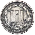 Stati Uniti dAmerica  - 3 Cents 1870  ... 