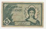 Banconota - Banknote - Algeria - 5 Francs ... 