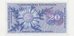 Banconota - Banknote - Svizzera - 20 Franchi ... 
