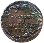 Mantova - Carlo VI (1707-1740) Da 2 Soldi o ... 