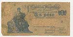 Argentina - 1 Peso 1897 ... 