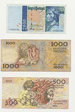Portogallo - Lotto n.3 Banconote - 500 ... 