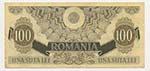 Romania - 100 Lei 1947 Intellectual Farmer ... 