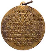 Medaglia militare emessa nel 1918 concessa ... 