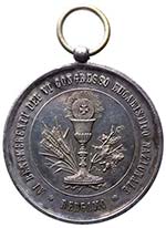 Medaglia emessa nel 1920 commemorativa del ... 