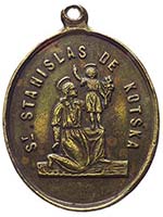 Medaglia devozionale di S.Luigi Gonzaga ... 