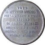 Medaglia 1849 commemorativa della morte di ... 