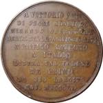 Medaglia 1860 commemorativa di Vittorio ... 