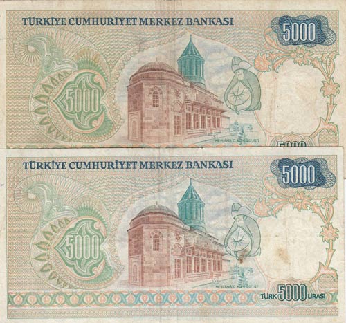 Turkey, 5.000 Lira, 1981, XF (-), ... 