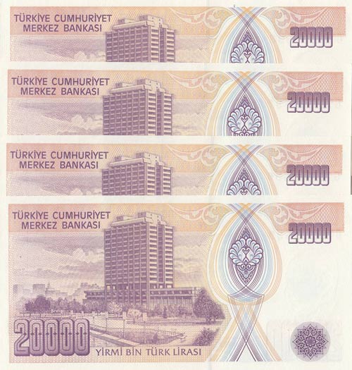 Turkey, 20.000 Lira, 1995, UNC, ... 