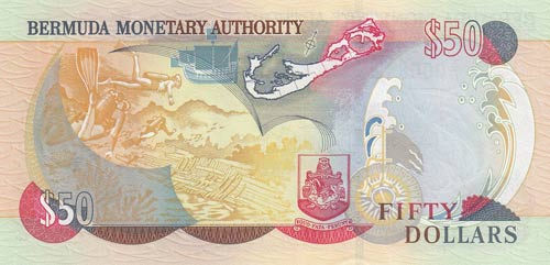 Bermuda, 50 Dollars, 2000, UNC, ... 