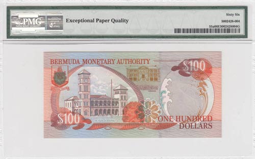 Bermuda, 100 Dollars, 2000, UNC, ... 